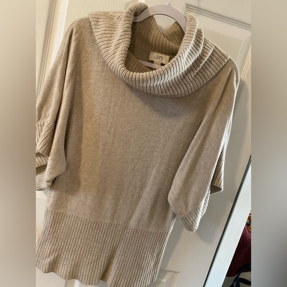 Ann Taylor Loft Cowl Neck Sweater - Picture 1 of 4